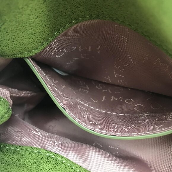 NWT STELLA MCCARTNEY Falabella Tote Bag Teal Kiwi Green - Picture 12 of 12